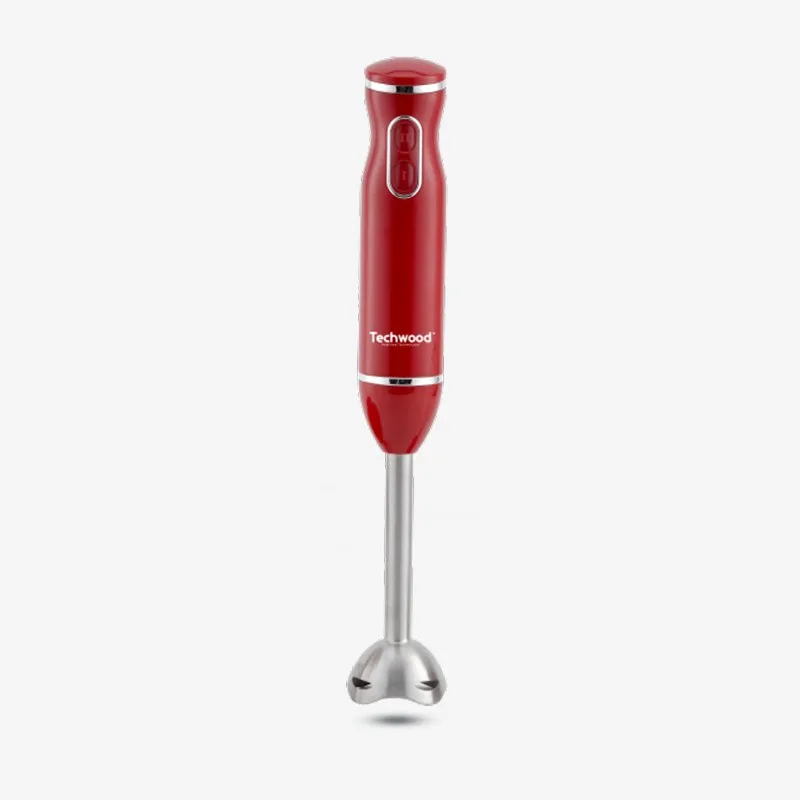 Techwood TMP-665 Mixeur Plongeant Grenat 600W