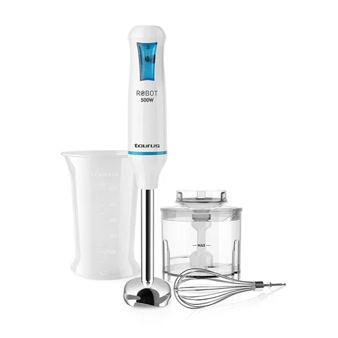 Taurus 916998 Mixeur Plongeant Blanc 0.5 L 600W