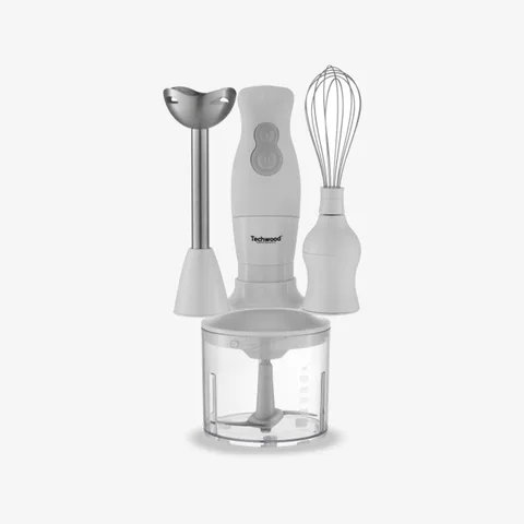 Techwood TMS-8350 Mixeur Plongeant Blanc 300W