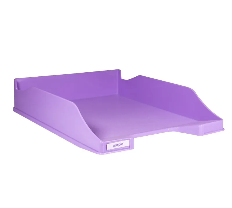Corbeille à Courrier Violet Pastel – Purple