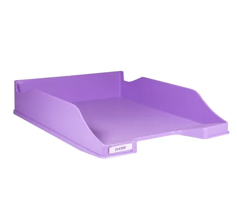 Corbeille à Courrier Violet Pastel – Purple