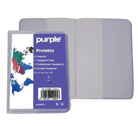 étui Passeport Protekto – Purple