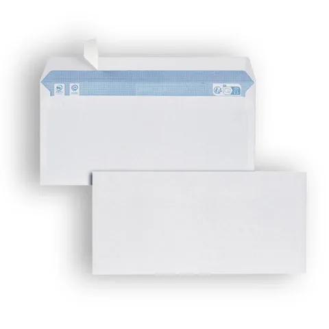 Paquet de 25 Enveloppes Blanches Essential 120*176MM – Purple