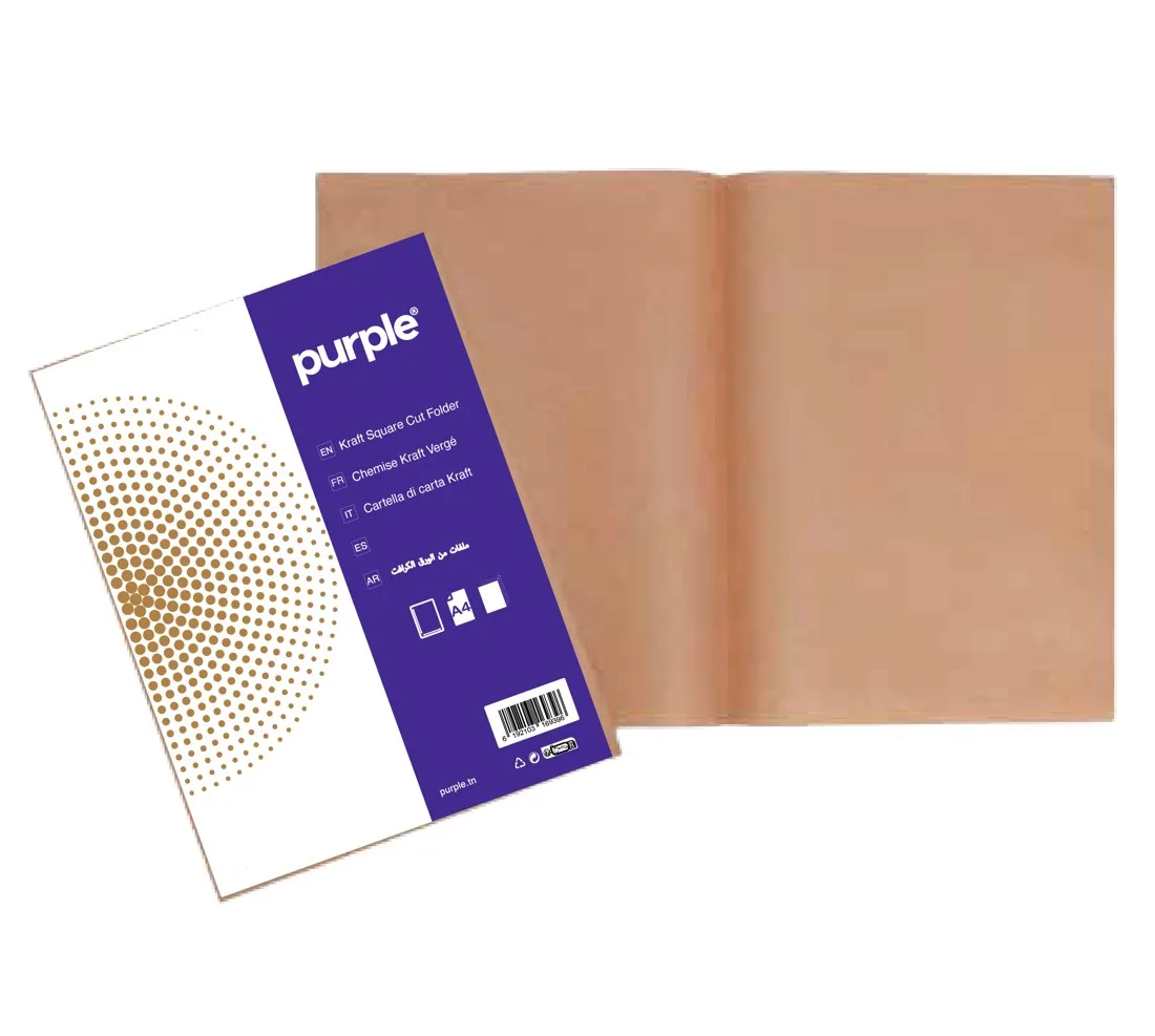 Chemise Dossier Kraft 200 Feuilles – Purple