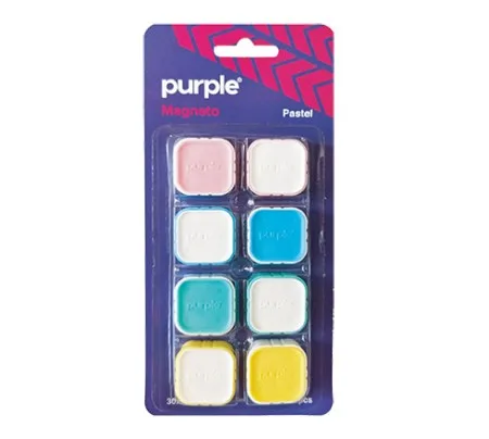 Blister Aimants Magneto Pastel 8 – Purple