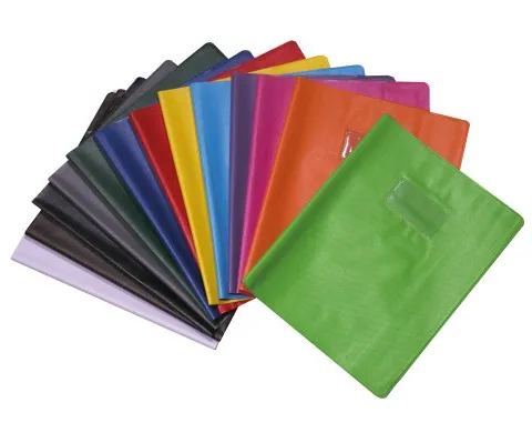Protège-cahier en PVC Lino 17×22 cm — Bleu Clair – Purple