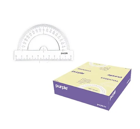 Rapporteur 180°/10cm – Purple