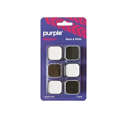 Blister Aimants Magneto Black And White 6 – Purple