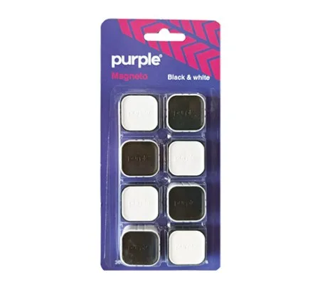 Blister Aimants Magneto Black And White 8 – Purple