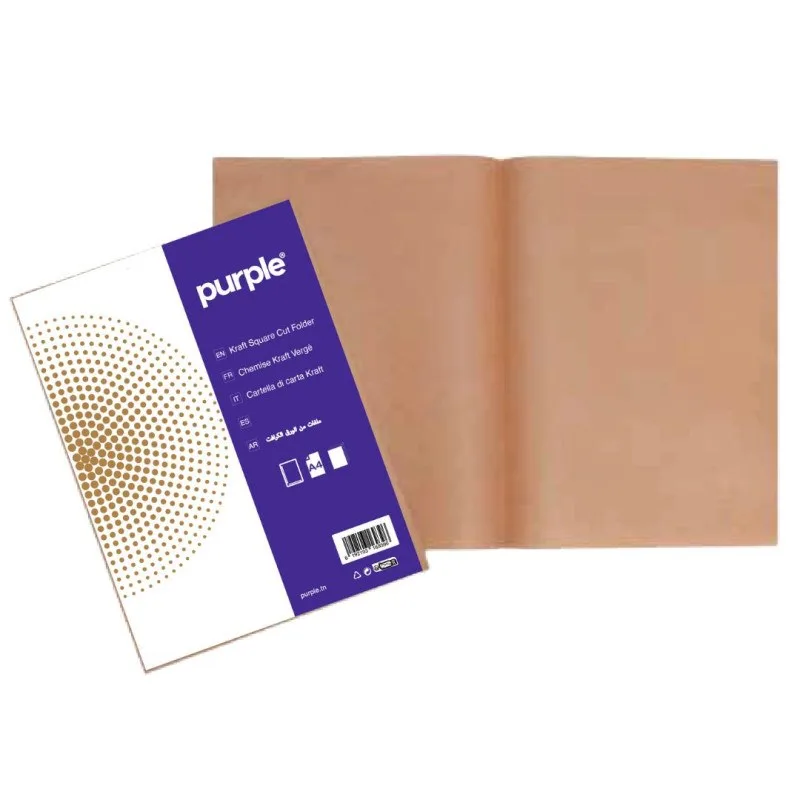 Chemise Dossier Kraft 30 Feuilles – Purple