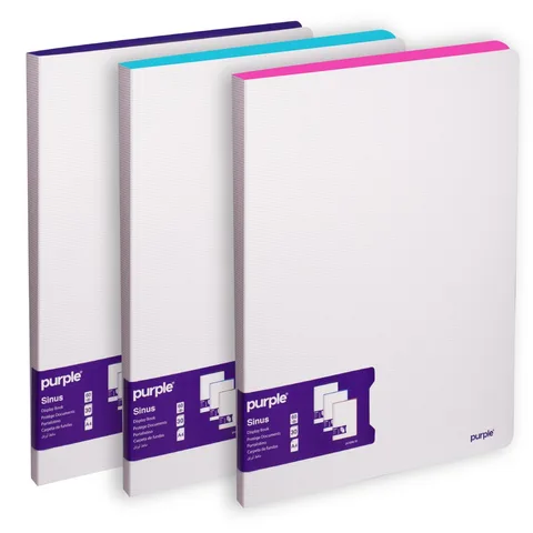 Protège Documents PP Sinus 60 Vues – Purple