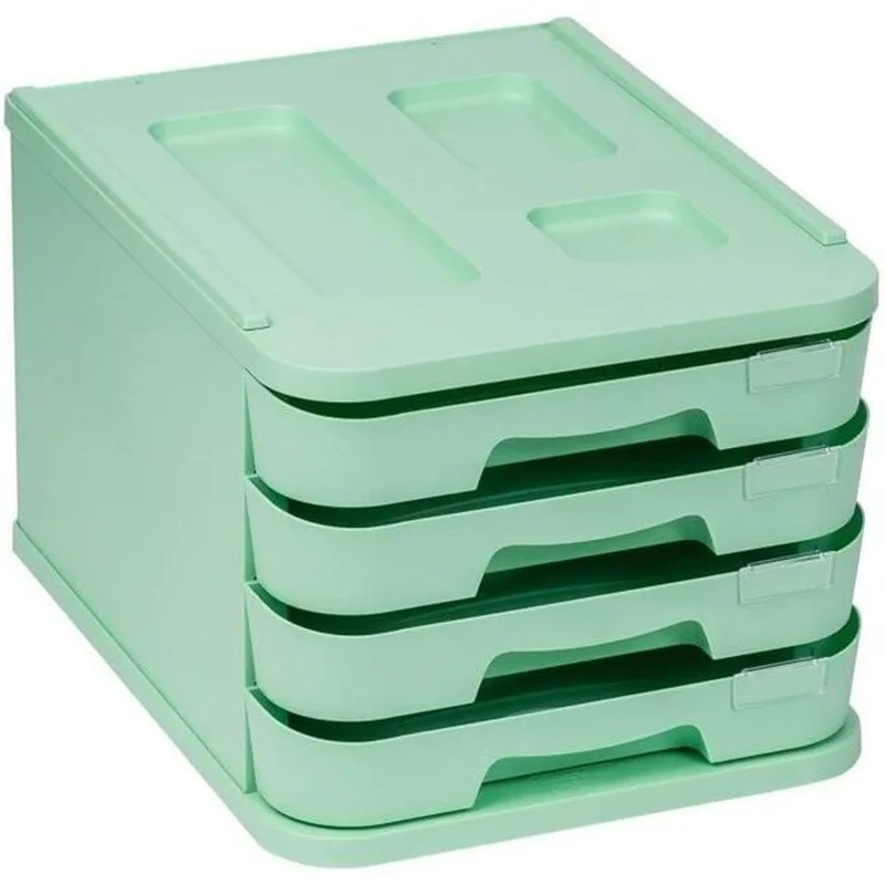 Bloc 4 Tiroir Vert Pastel 1000MP-34