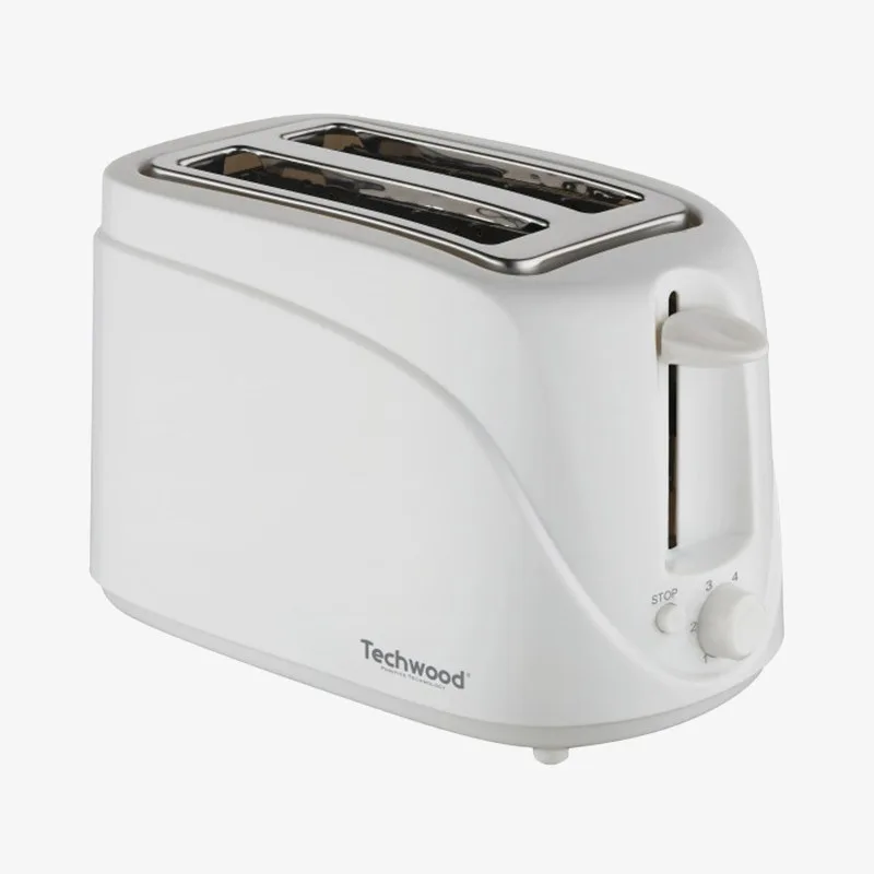Techwood TGP-202 Grille-pain Blanc 700W