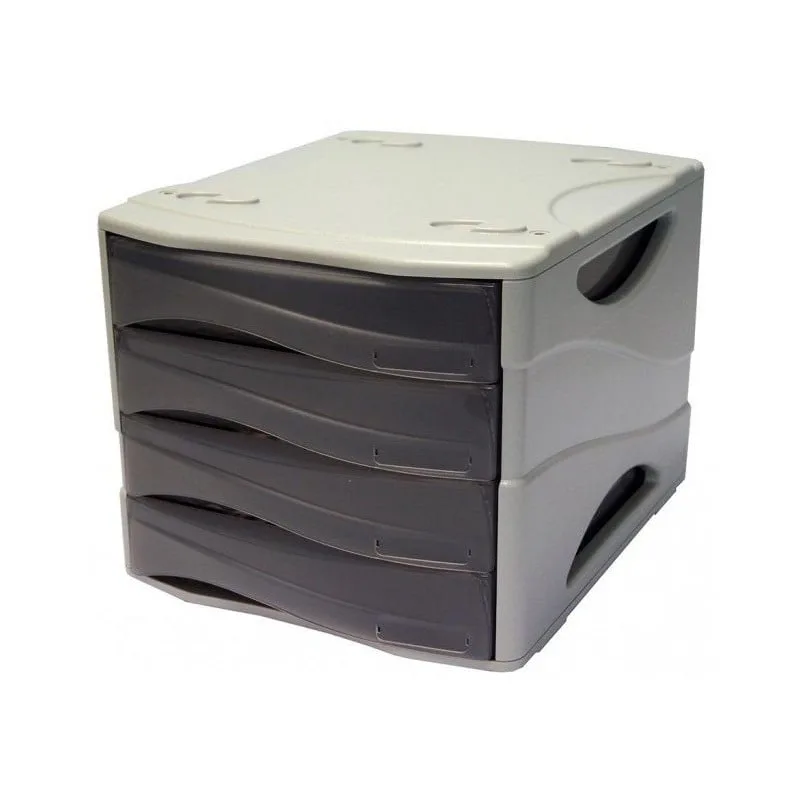 Bloc de 4 Tir Transp Smile Gris Arda TR15P4P