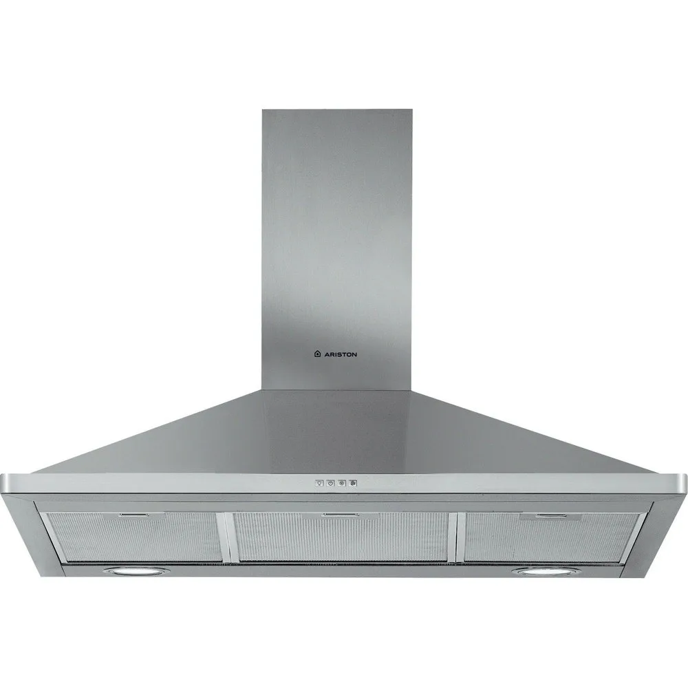 Hotte Pyramide Ariston 90 CM Inox - Ahpn 9.4F Lm X/1