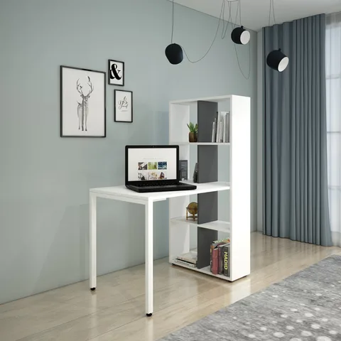 Bureau Informatique Felix Blanc 1100*1450*650