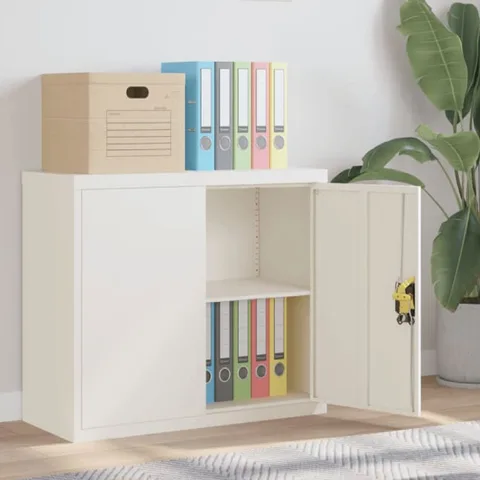 Armoire Basse à 2 Portes 89*90*45CM