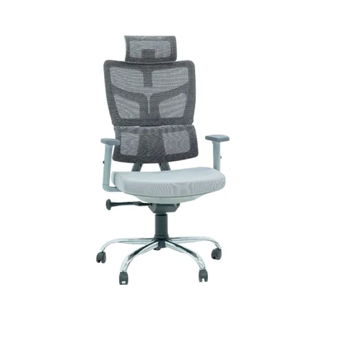 Chaise Directeur Bali Mesh Base Chrome
