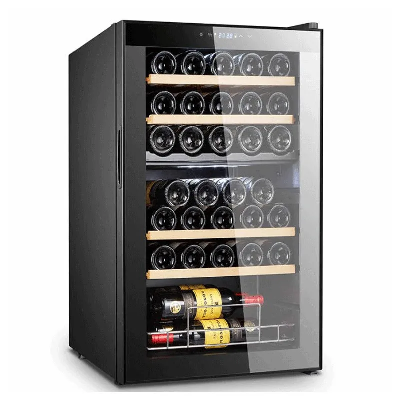 Cave à Vin Livoo GS146 88L 33 Bouteilles Noir