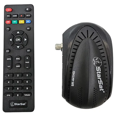 Recepteur Starsat SR-441HD+ABON 12 Mois Iptv+cle W