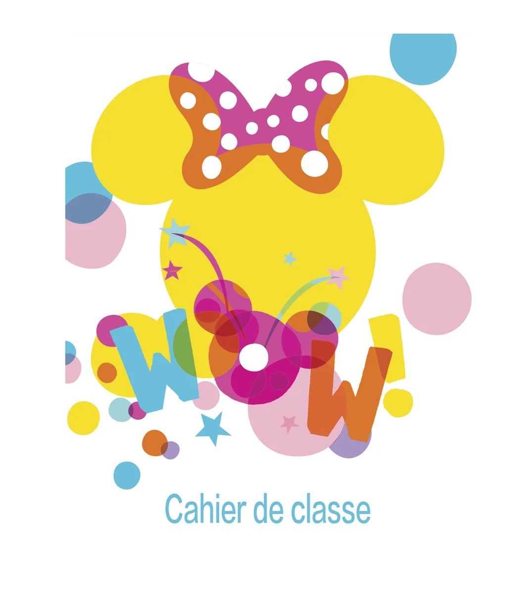 Cahier de Classe Bmv Disney 80 g/m² – YAMAMA