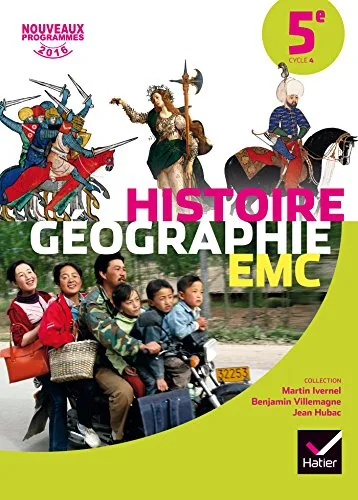 Histoire-geographie Emc 5e Éd. 2016 - Manuel de L'eleve