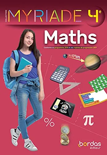 Myriade Maths 4e 2021 Manuel Élève