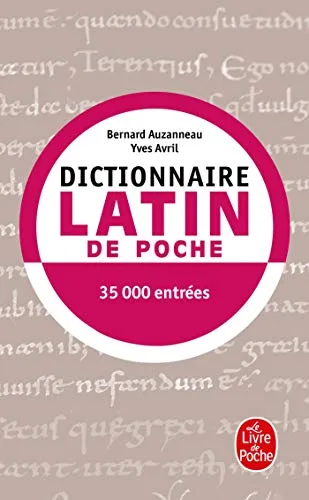 Dictionnaire Latin de Poche