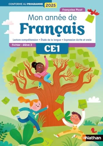 Mon Année de Français - CE1 - Fichier Élève 2 - Édition 2025