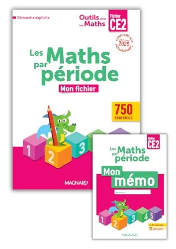 Outils pour les Maths CE2 Par Periode (2025) - Fichier de L'eleve + M