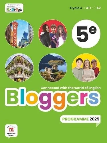 Bloggers 5e - Anglais (2026) - Livre de L'eleve
