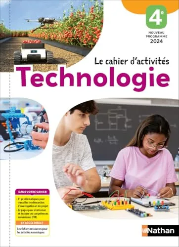 Technologie - Cahier D'activites 4Eme - Éd. 2025