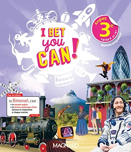 I Bet You Can! Anglais 3e (2020) - Bimanuel Élève - Bimanuel Magnard