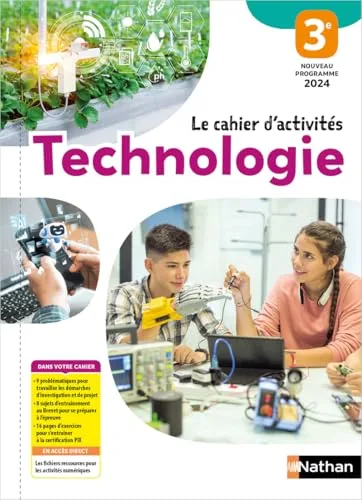 Technologie - Cahier D'activites 3Eme - Éd. 2026