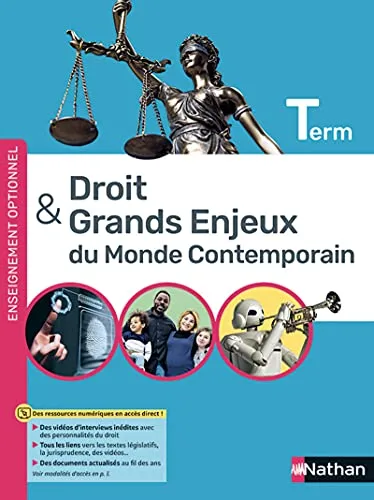 Droit et Grands Enjeux du Monde Contemporain - Terminale - Manuel - 2