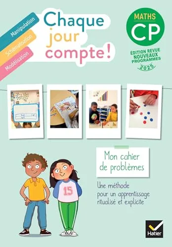 Chaque Jour Compte - Maths Cp - Éd. 2025 - Cahier de Problèmes
