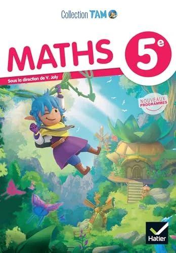 Tam Maths 5e - Éd. 2026 - Livre Élève