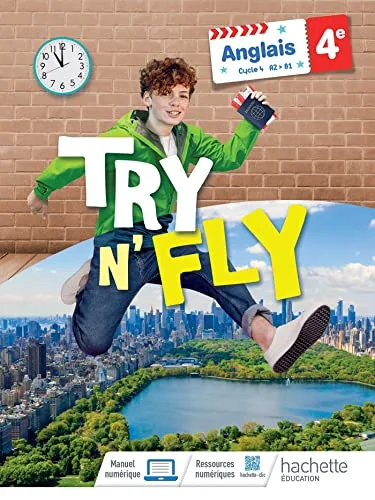 Anglais Collège - Try N' Fly Cycle 4 4e - Livre Élève - Éd. 2022