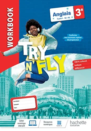 Try N' Fly Anglais 3e - Workbook - Éd. 2023