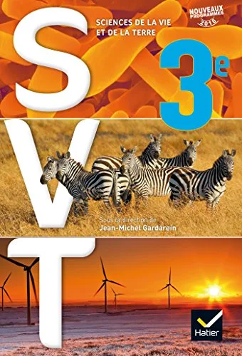 Svt 3e Éd. 2017 - Livre Élève + Livret 16 Pages