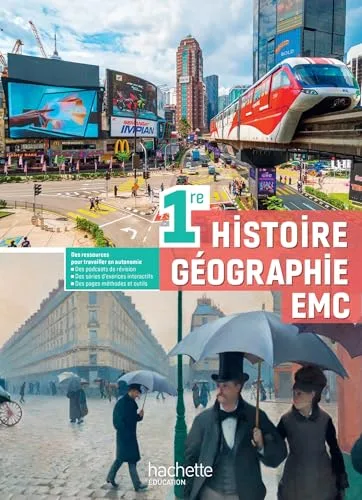 Histoire-geographie Emc/1Ere - Livre Élève - Éd. 2025