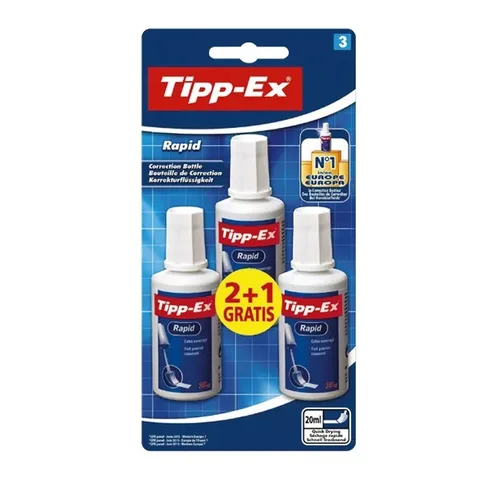 Correcteur Rapid 20ML BL2+1 Grat Tippex – Tipp-Ex