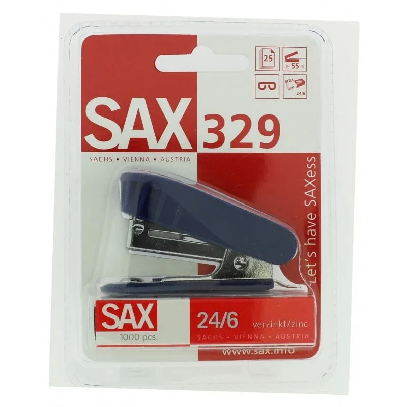 Agrafeuse 329+AG24/6 Bleu Sax