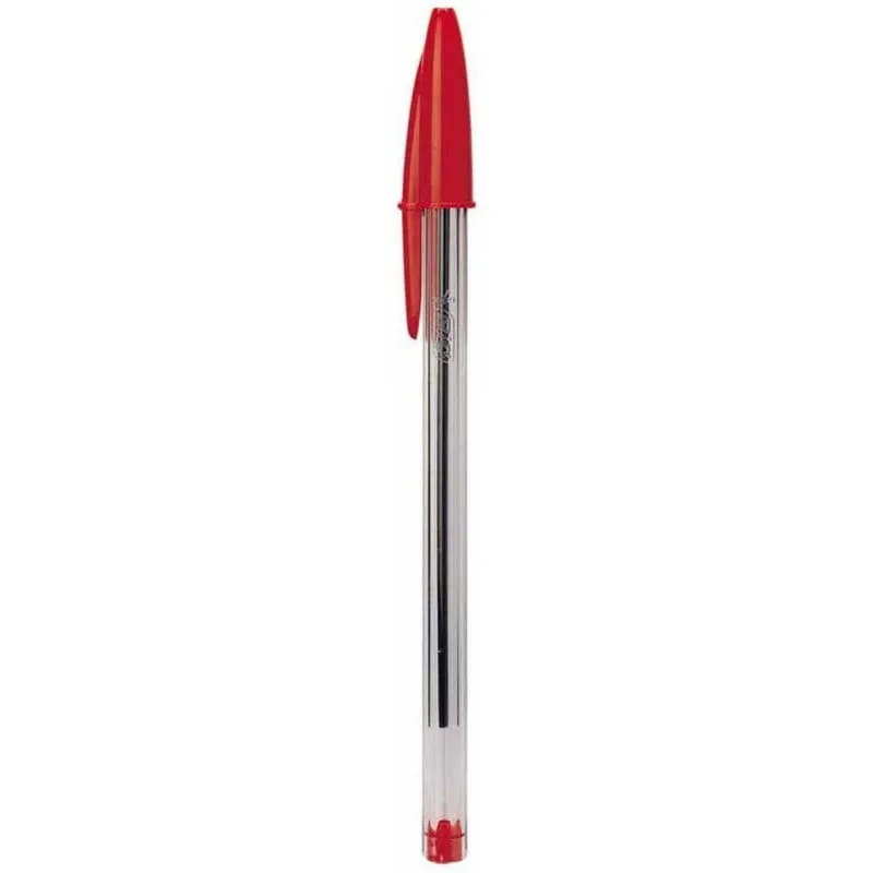 Bille Cristal Bic Rouge