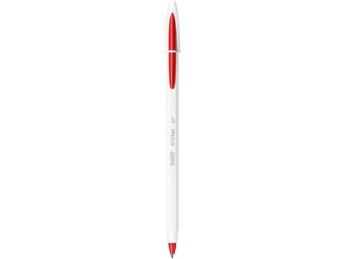 Stylo à Bille Cristal Up Rouge