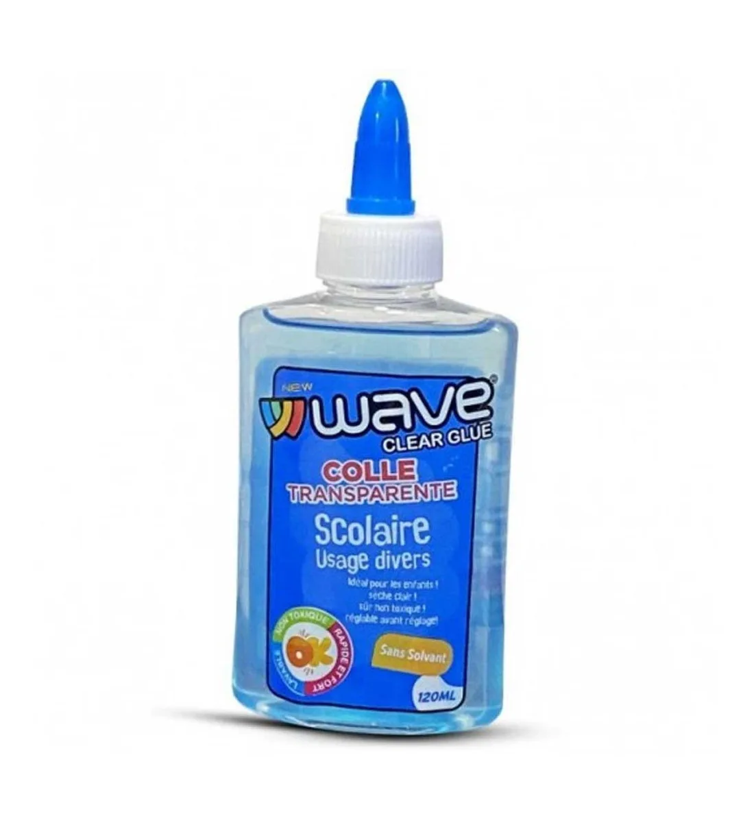 Tube colle Ronde Transparent Wave 120ML