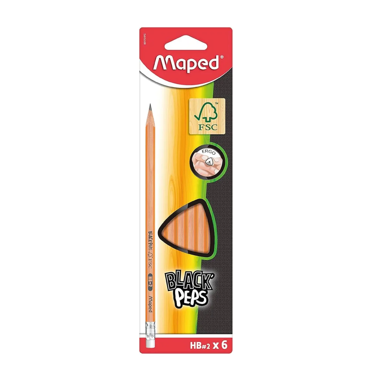Crayon Graphite Lot de 6 – Maped