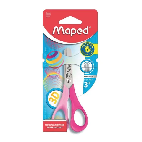 Ciseaux Vivo 12 CM pour Gaucher à Bouts Ronds – Maped
