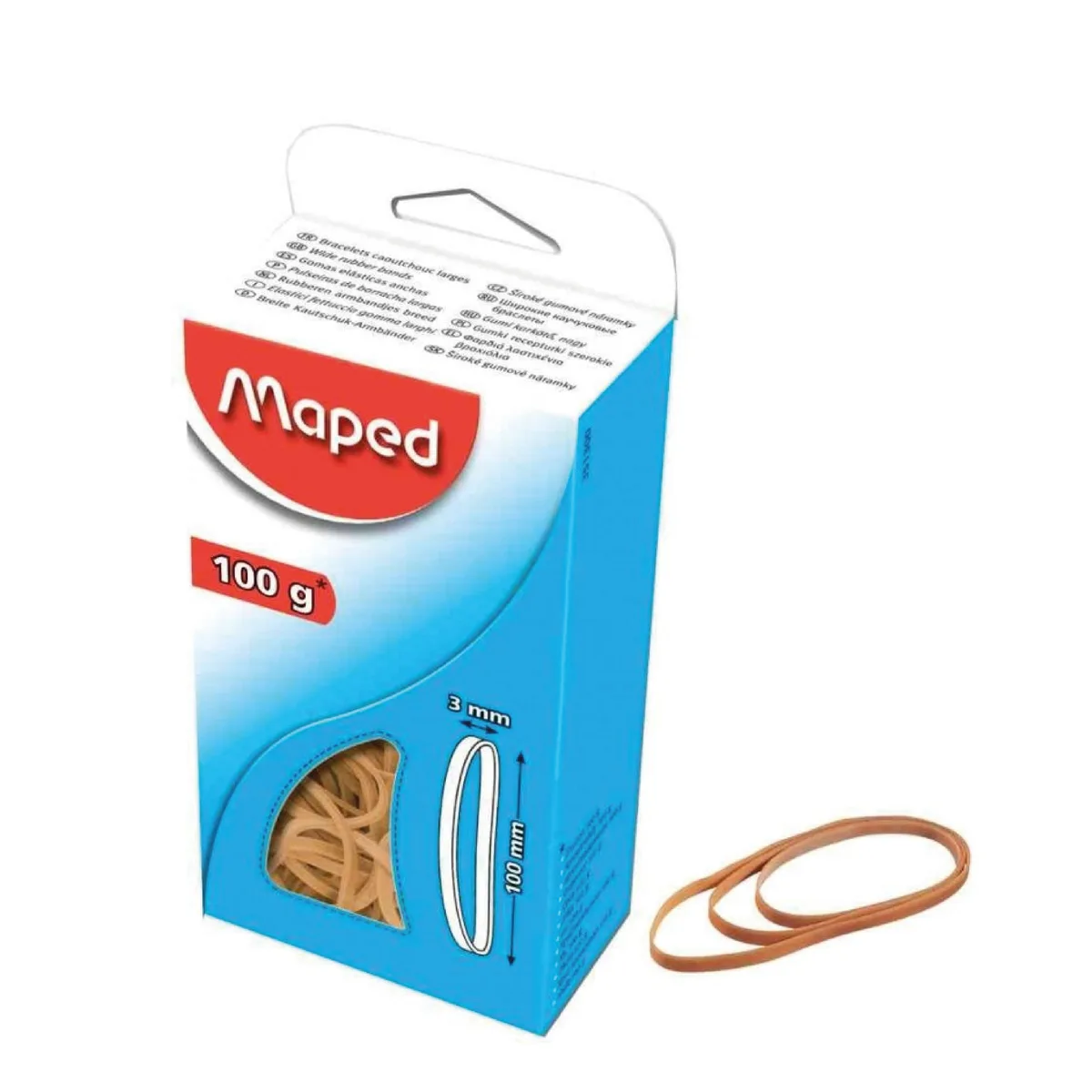 Éastique Blonds Eroits 60mm 100g – Maped