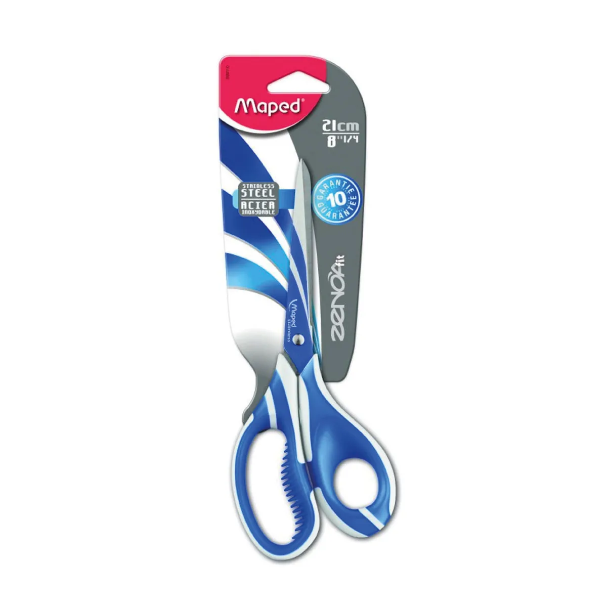 Ciseaux Zenoa 13 CM – Ciseaux Scolaires Ergonomiques – Maped